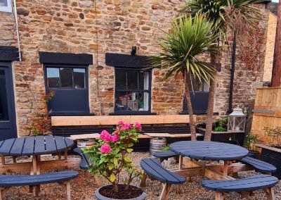 Outdoor area The Cross Keys Gainford