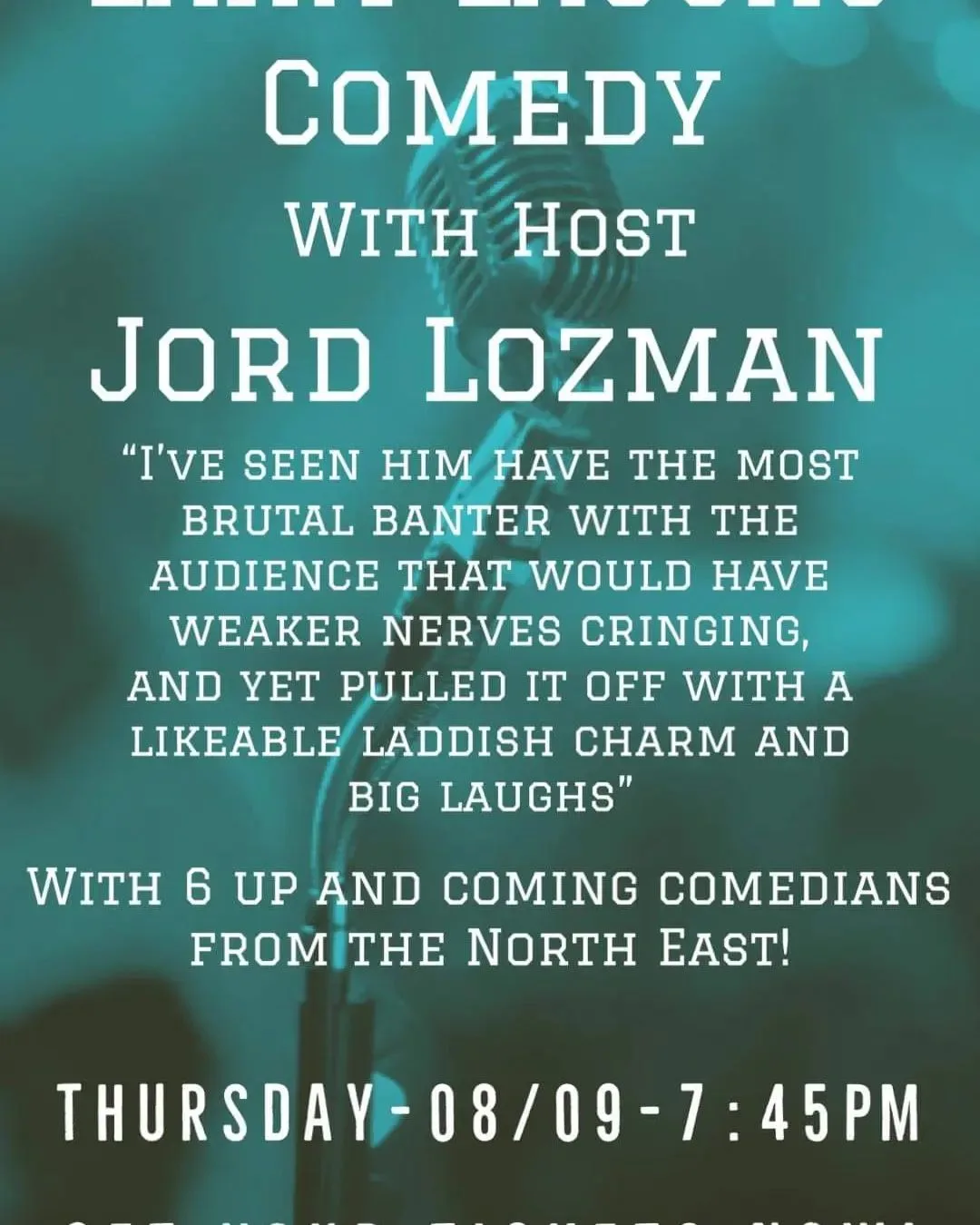 Comedy Night September Comedy Night September